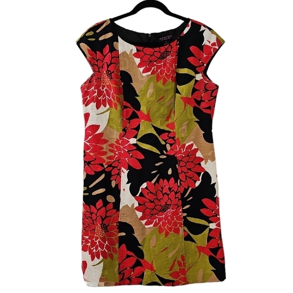 Signature by Robbie Bee Floral Dress
